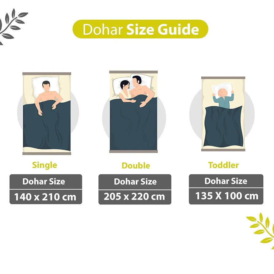 Divine Casa 120 GSM Microfiber Single Dohar Soft & Lightweight Throw Blanket Floral Pattern Colour Tornado