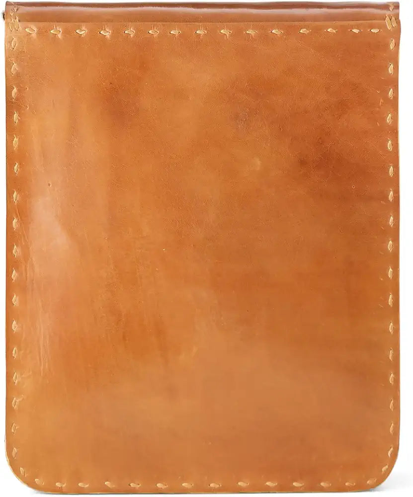 Goatter Genuine Leather Handmade 11" Shoulder Cross body Travel Messenger Bag for Unisex
