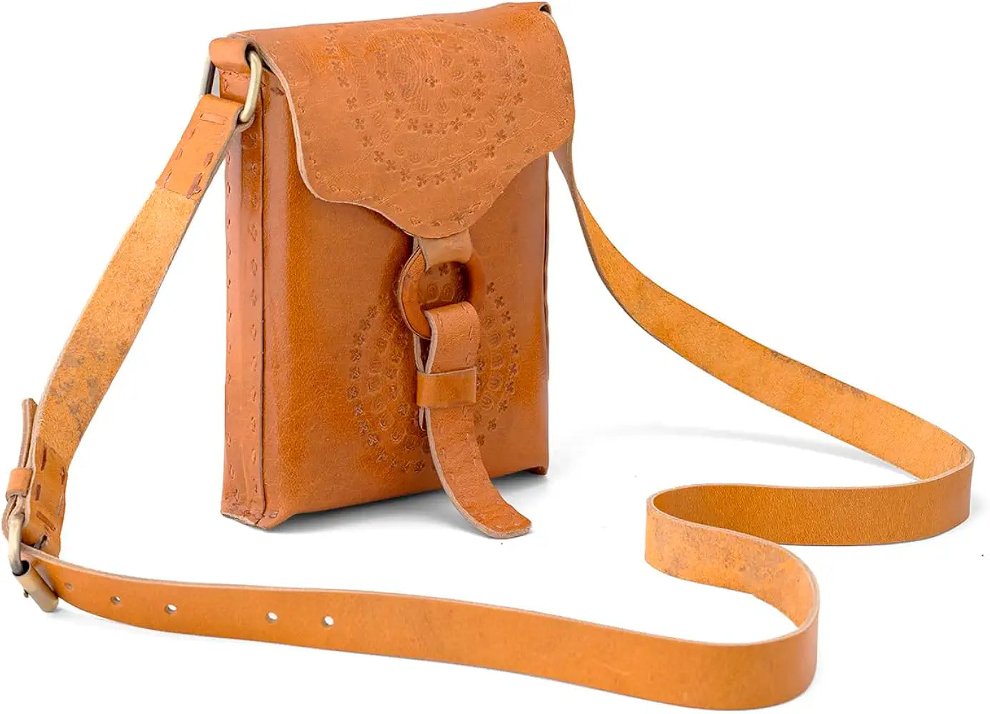 Goatter Genuine Leather Handmade Girls And Women’s Small Cross Body Sling Bag For Daily Use
