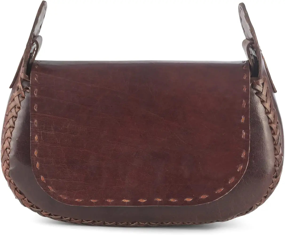 Goatter Women's Genuine Leather Cross-Body Sling Bag,
