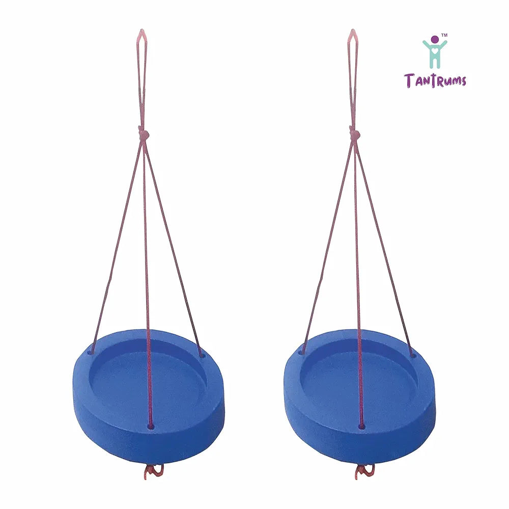 Tantrums Wooden Weighing Balance Toy for Colorful Weights Pre-School Learning Game | Pan Balance Scale for Kids | Education Puzzle Learning Aid for Kids