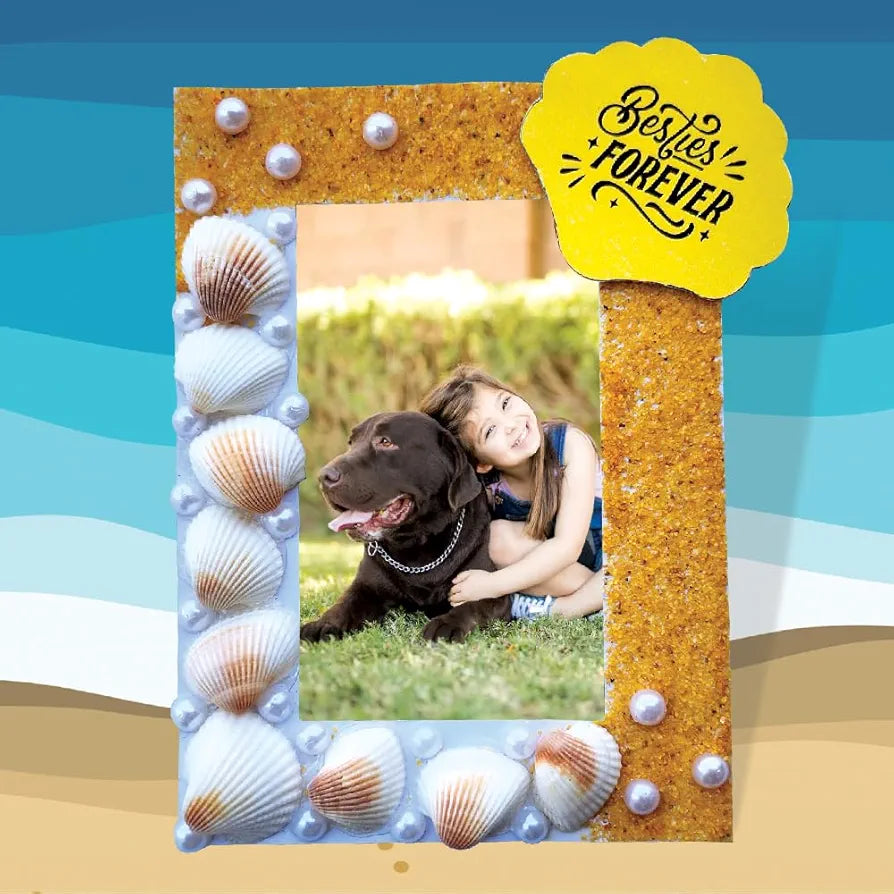 TOYKRAFTT Art N Craft Kit for Kids, Creative & DIY Toys, Kids Activity for Age of 8+ Year - Photoframes