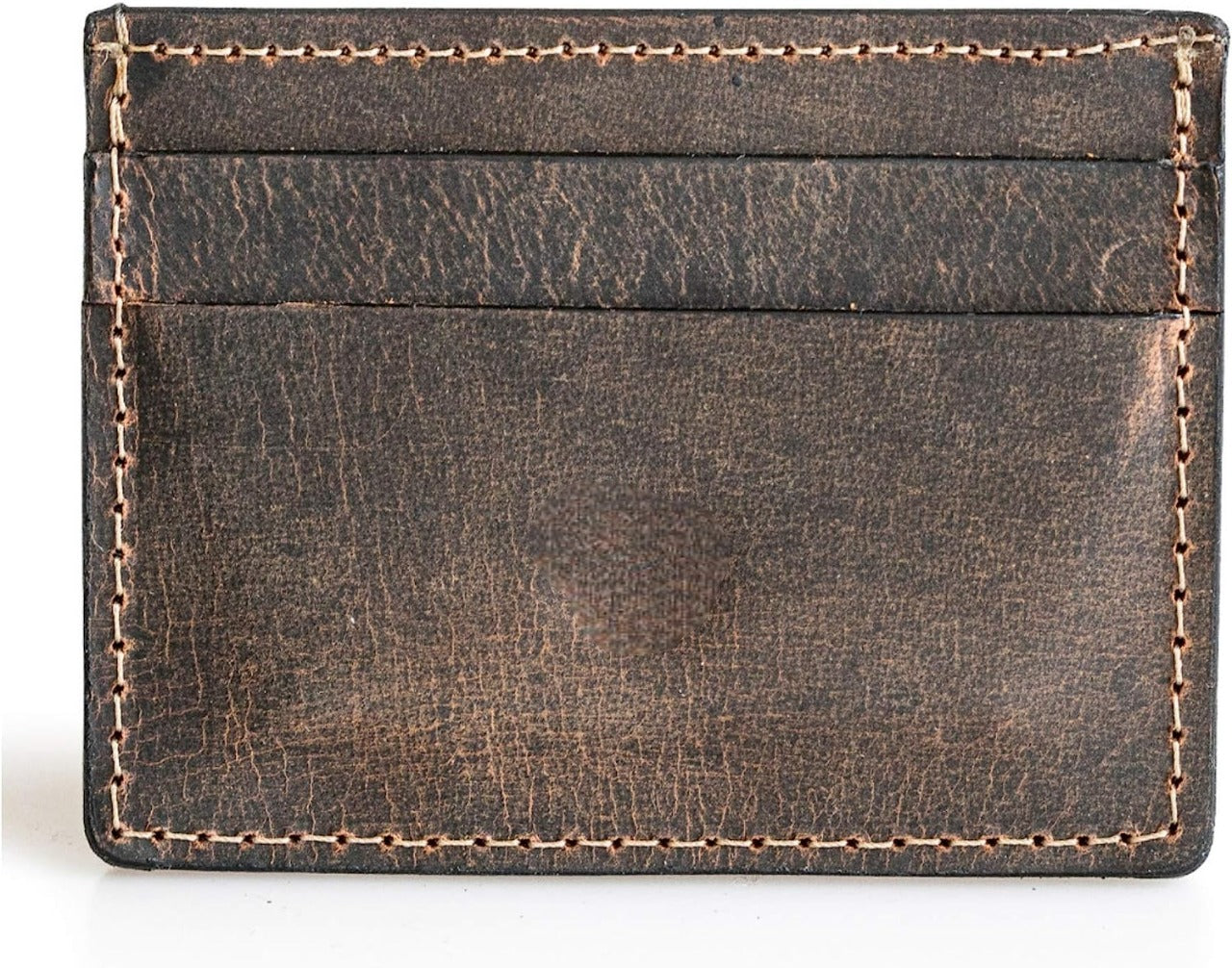 Mens Slim Wallet Leather