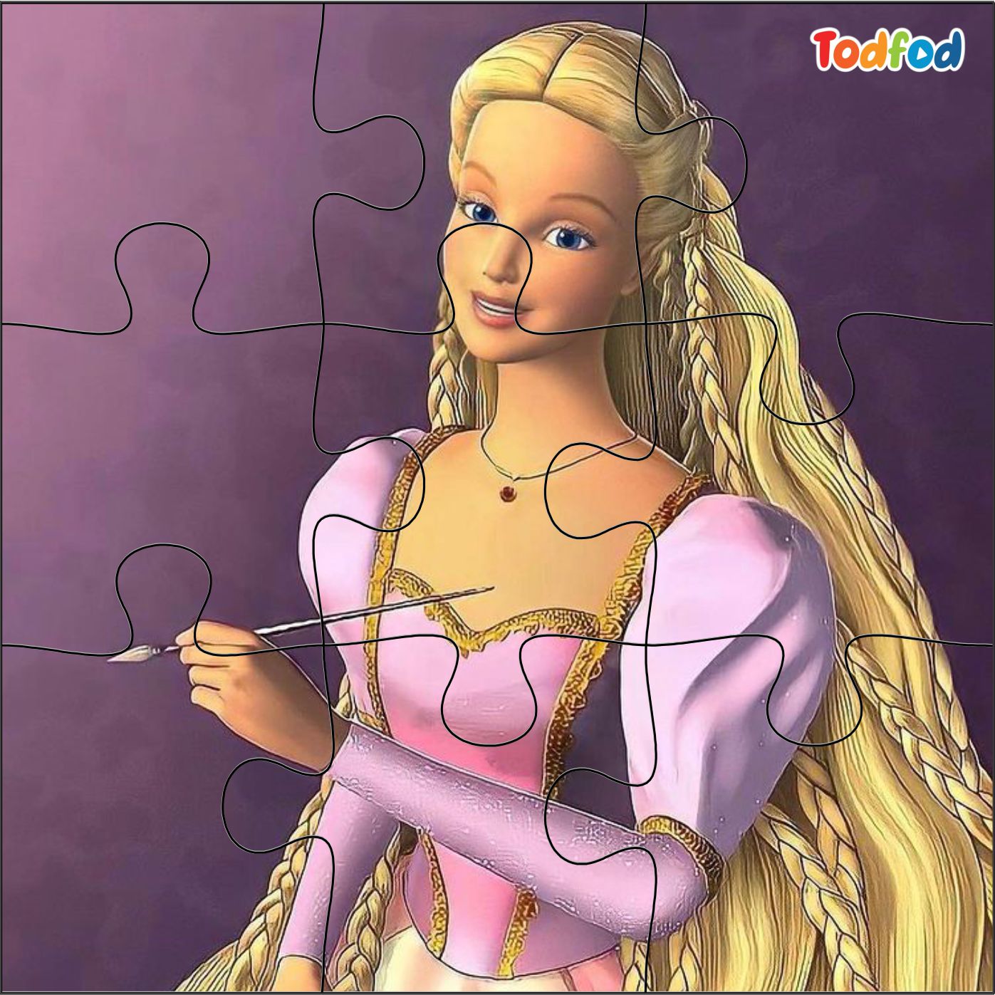 Wooden Jigsaw Puzzles - Disney Barbie Girls Anime Cartoon Characters