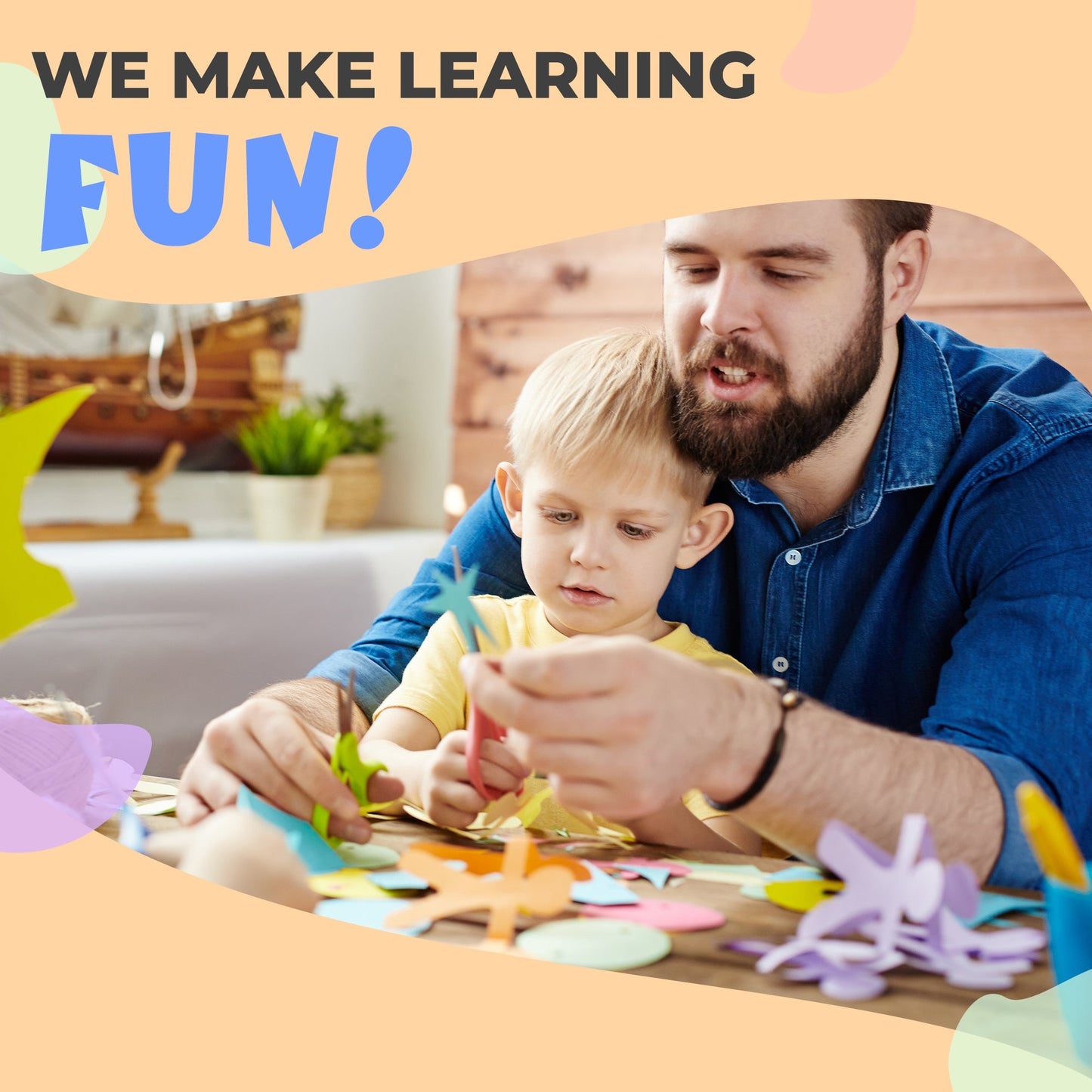 DIY Artist's Standup Album- All in 1 Activity Kit Including Accessories and Paints