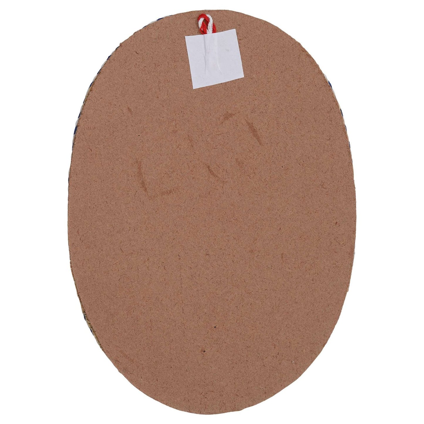 Oval Shaped Design Bamboo Hand Crafted Wall Hangings Of Shri Ram Ji With Janaki Ji For Home D’cor | Bamboo Art For Wall Decor