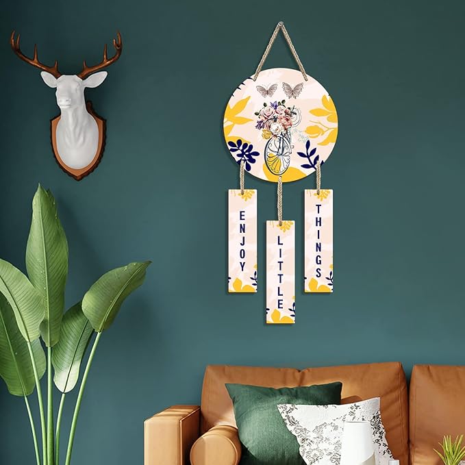 Sehaz Artworks Home Decor Items for Living Room Wooden Wall Hangings for Home Wall Decor