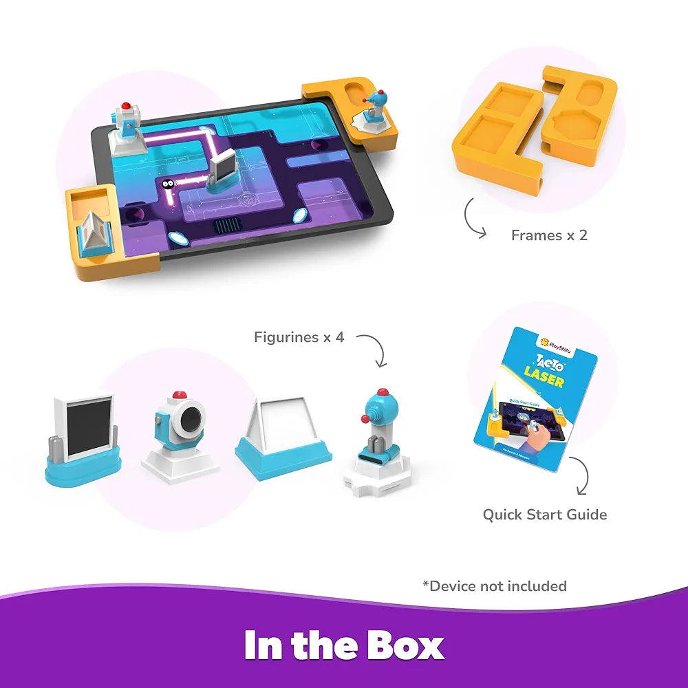 Shifu Tacto Laser - AR-Powered STEM Toy for Kids Age - Master The Physics of Light, Boost Critical Thinking Skills with Interactive Puzzles - Ideal Birthday Gift for Boys and Girls