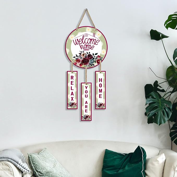 Sehaz Artworks Wooden Wall Hangings for Home Decoration Home Decor Items for Living Room Entrance Decoration