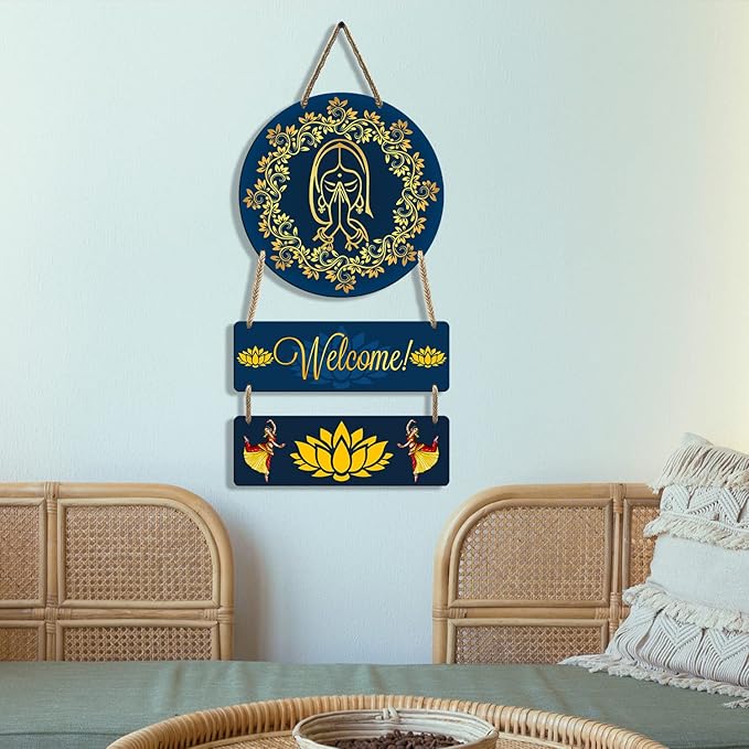 Sehaz Artworks Wall Hangings for Home Decoration Wooden Home Decor Items for Living Room