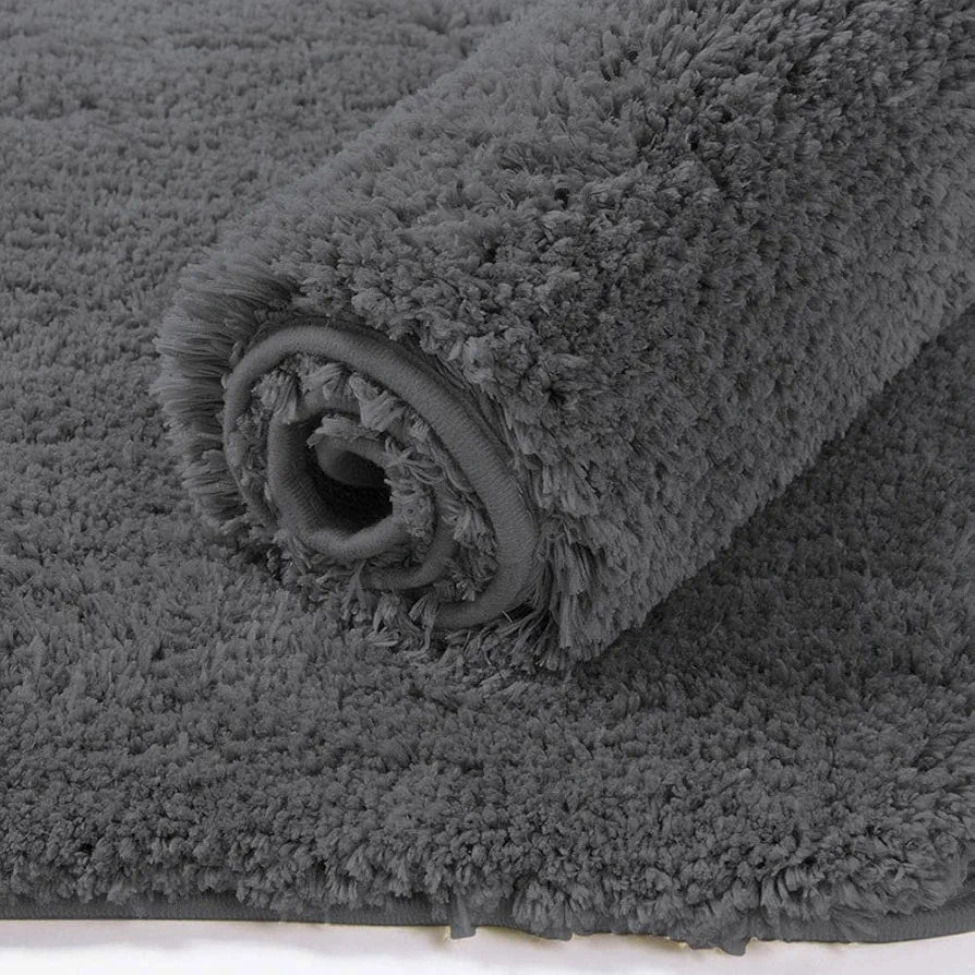 Luxe Home International Runner Super Soft Anti Skid Newman Rug For Bedroom Rectangular Colour Grey