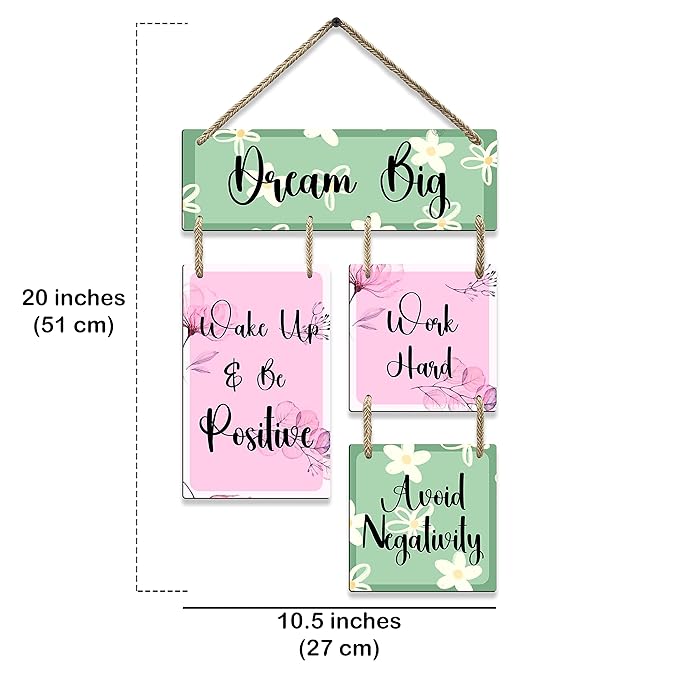 Sehaz Artworks Wooden Wall Hangings for Home Decoration Decorative Items for Home - 4-0030