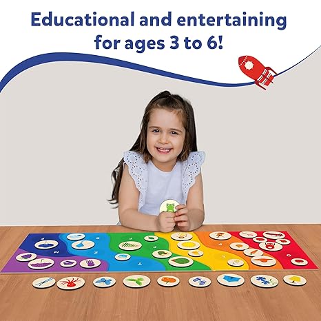 Skillmatics Magnetic Matching Activity The Alphabet Rainbow Preschool Learning Toy
