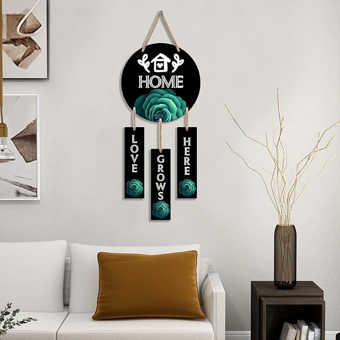 Sehaz Artworks Home Decor Items for Living Room Wooden Wall Hangings for Home Decoration Items Stylish