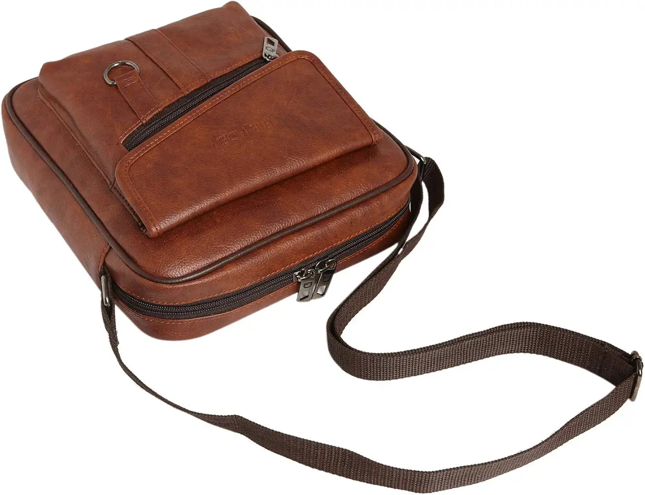 FUR JADEN Sling Cross Body Travel Office Business Messenger one Side Shoulder Bag Unisex