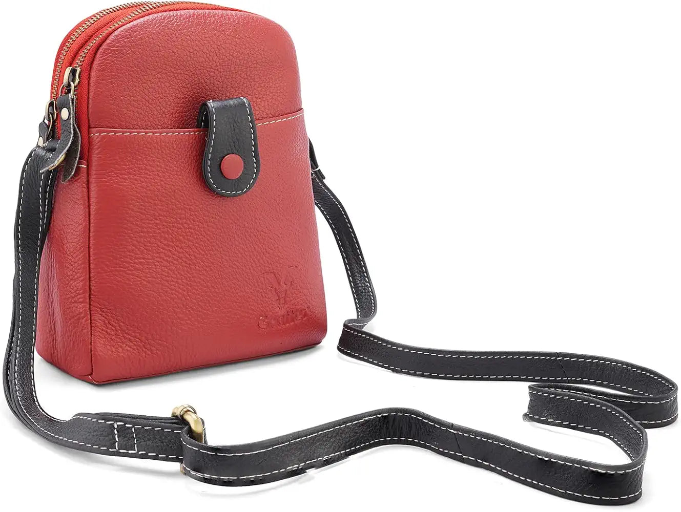 Goatter Genuine Leather Small Sling Cross-Body Bag For Girls And Women's