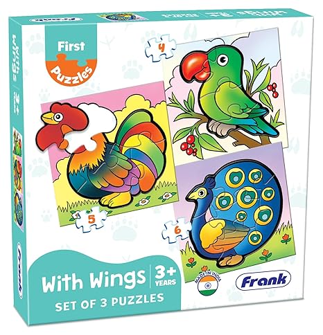 Frank with Wings Jigsaw Puzzle for Kids 3 Years & Above Focus and Memory Skills – 10205