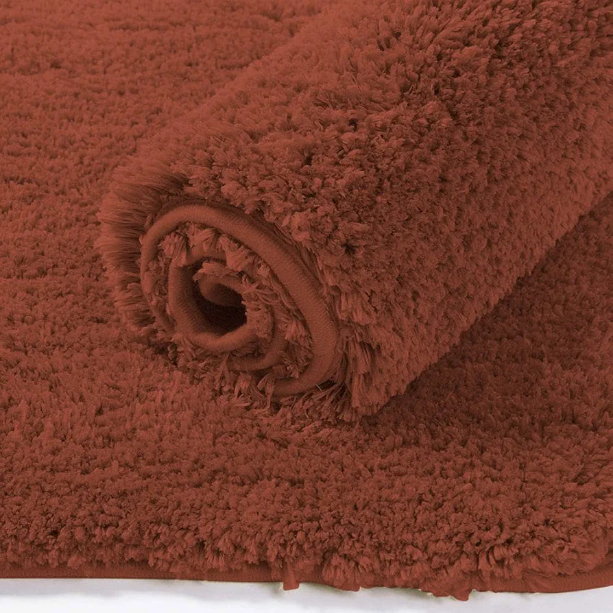 Luxe Home International Runner Super Soft Anti Skid Newman Rug For Bedroom Rectangular Colour Rust