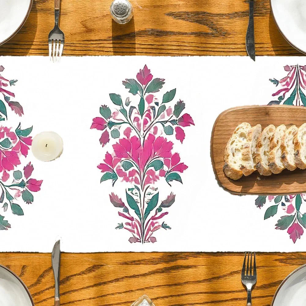 Ishro Home Premium Table Runner Colour The Phool