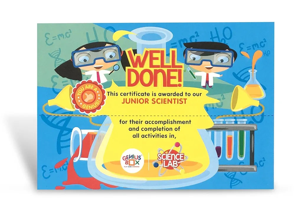 Genius Box - Play Some Learning Educational Toy for 5+ Year Age: Science Lab DIY, Activity Kit, Learning Kit, Educational Kit, STEM Toy