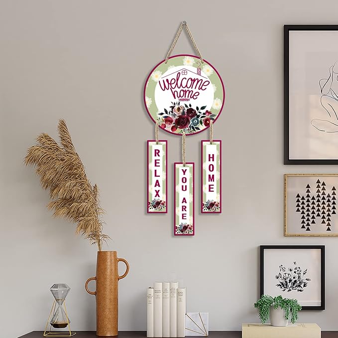 Sehaz Artworks Wooden Wall Hangings for Home Decoration Home Decor Items for Living Room Entrance Decoration