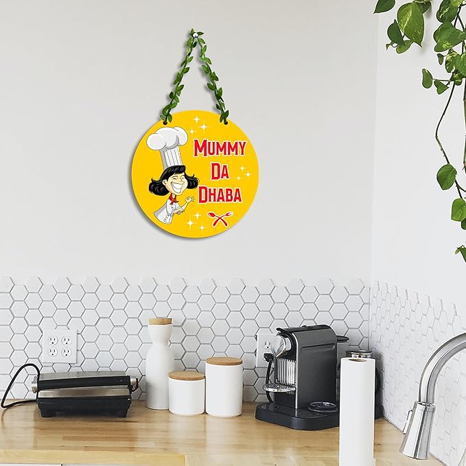Sehaz Artworks Kitchen Decoration Items Wall Hanging for Home Decoration Kitchen Decor Gift for Mom Mother