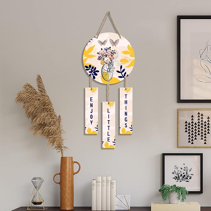 Sehaz Artworks Home Decor Items for Living Room Wooden Wall Hangings for Home Wall Decor