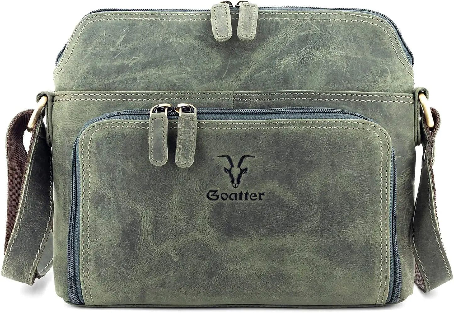 Goatter Genuine Leather Casual Sling Bag for Girls and Women