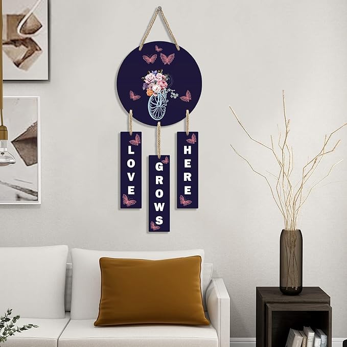 Sehaz Artworks Wooden Wall Hangings for Home Decoration Home Decor Items for Living Room Sweet Home