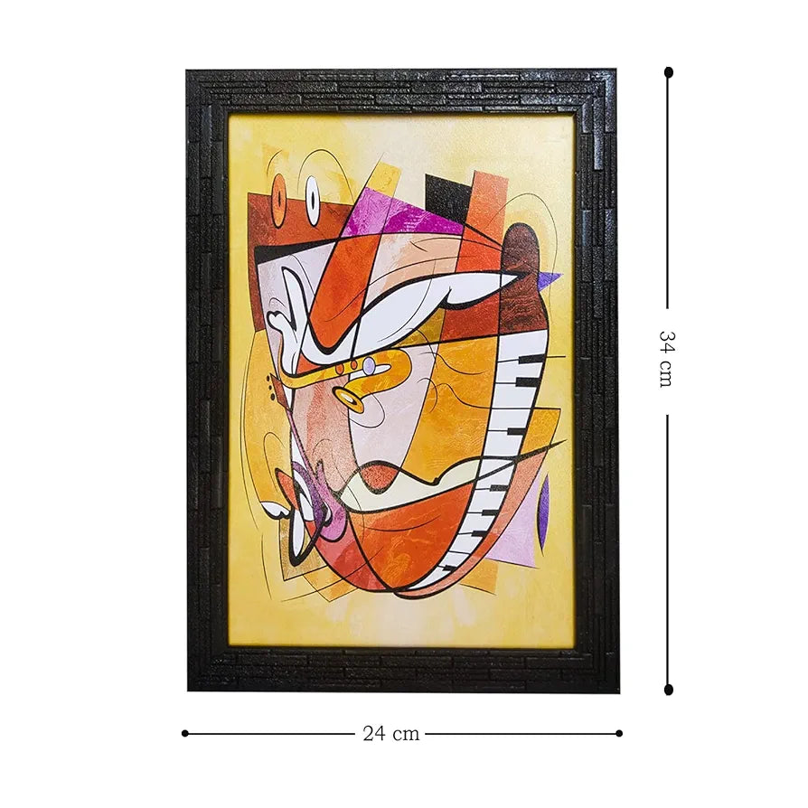 Lifehaxtore Abstract Modern Art Framed Painting Zen Modern Art - Model 4