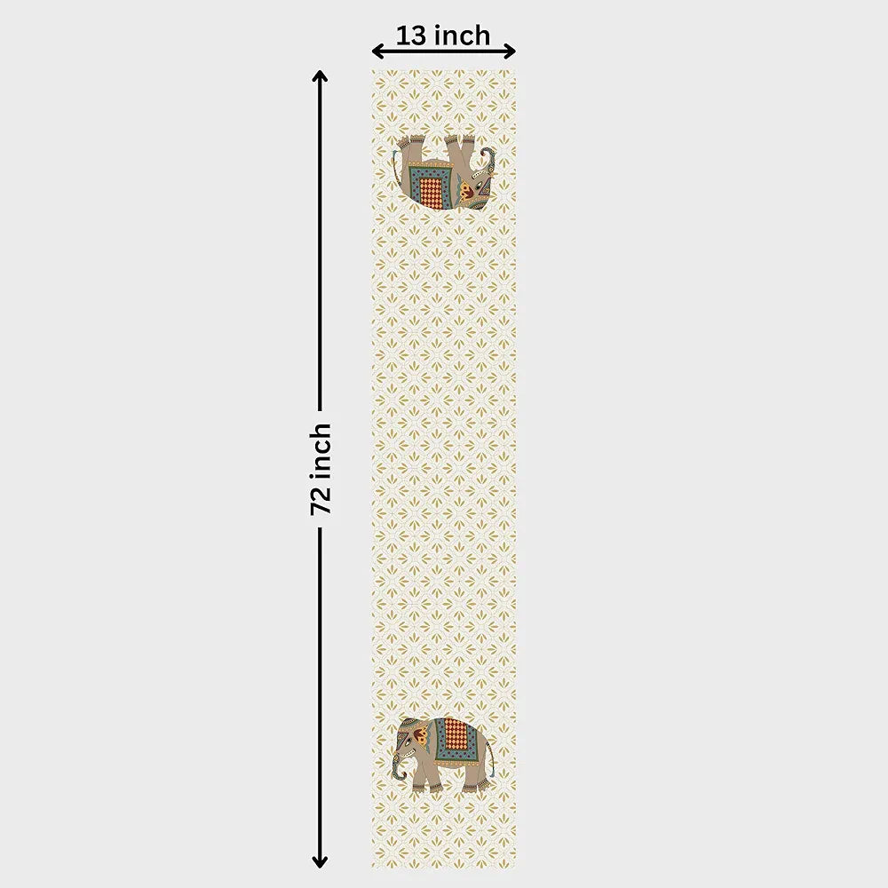 Ishro Home Premium Table Runner Colour Gaja