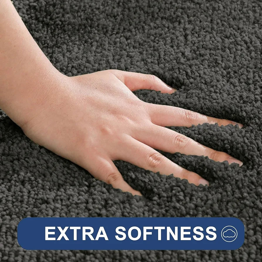 Luxe Home International Runner Super Soft Anti Skid Newman Rug For Bedroom Rectangular Arabic Colour Coffee