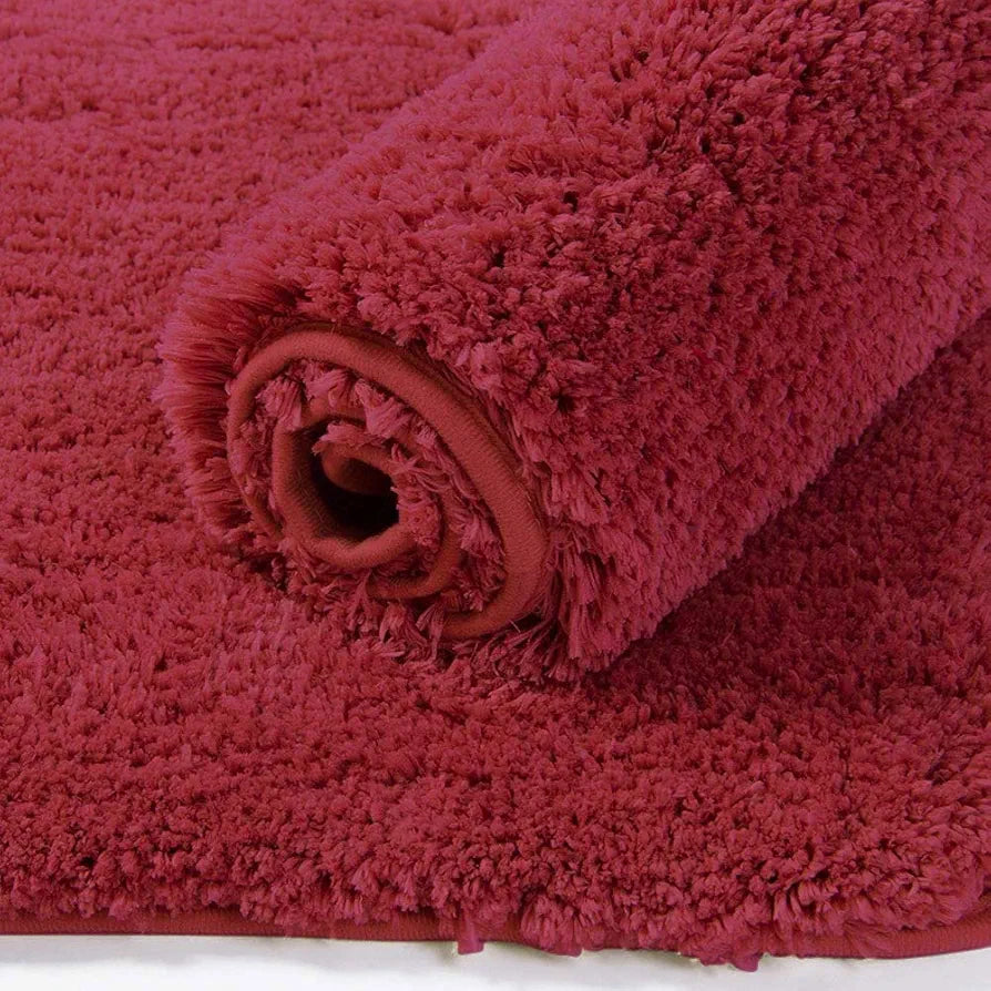 Luxe Home International Runner Super Soft Anti Skid Newman Rug For Bedroom Rectangular Colour Maroon