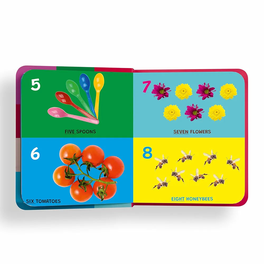 My First Padded Book of Numbers - Early Learning Padded Board Books for Children Ages 1-3