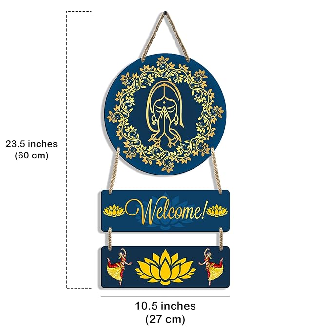 Sehaz Artworks Wall Hangings for Home Decoration Wooden Home Decor Items for Living Room
