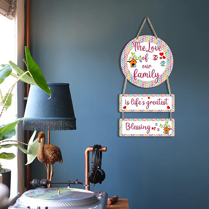Sehaz Artworks Home Decor Items for Living Room Wooden Wall Hangings for Decoration Items Stylish