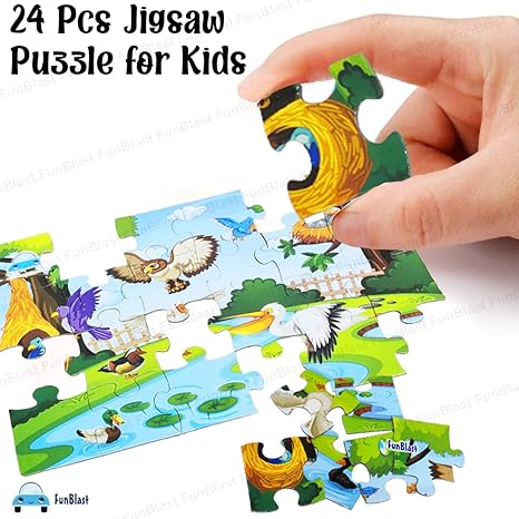 FunBlast Bird Jigsaw Puzzle for Kids Jigsaw Puzzle for Kids Multicolor