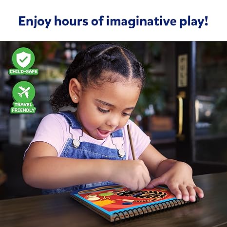 Skillmatics Paper Magical Scratch Art Book For Kids Animals Craft Kits Diy Activity