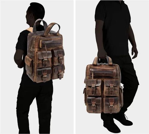 Craftshades – Buffalo Vintage 16″ Leather Backpack