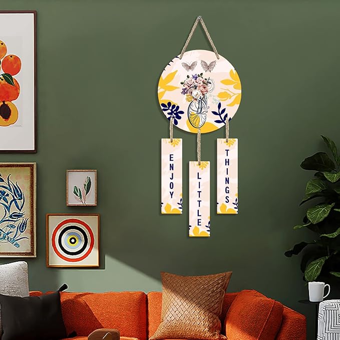 Sehaz Artworks Home Decor Items for Living Room Wooden Wall Hangings for Home Wall Decor