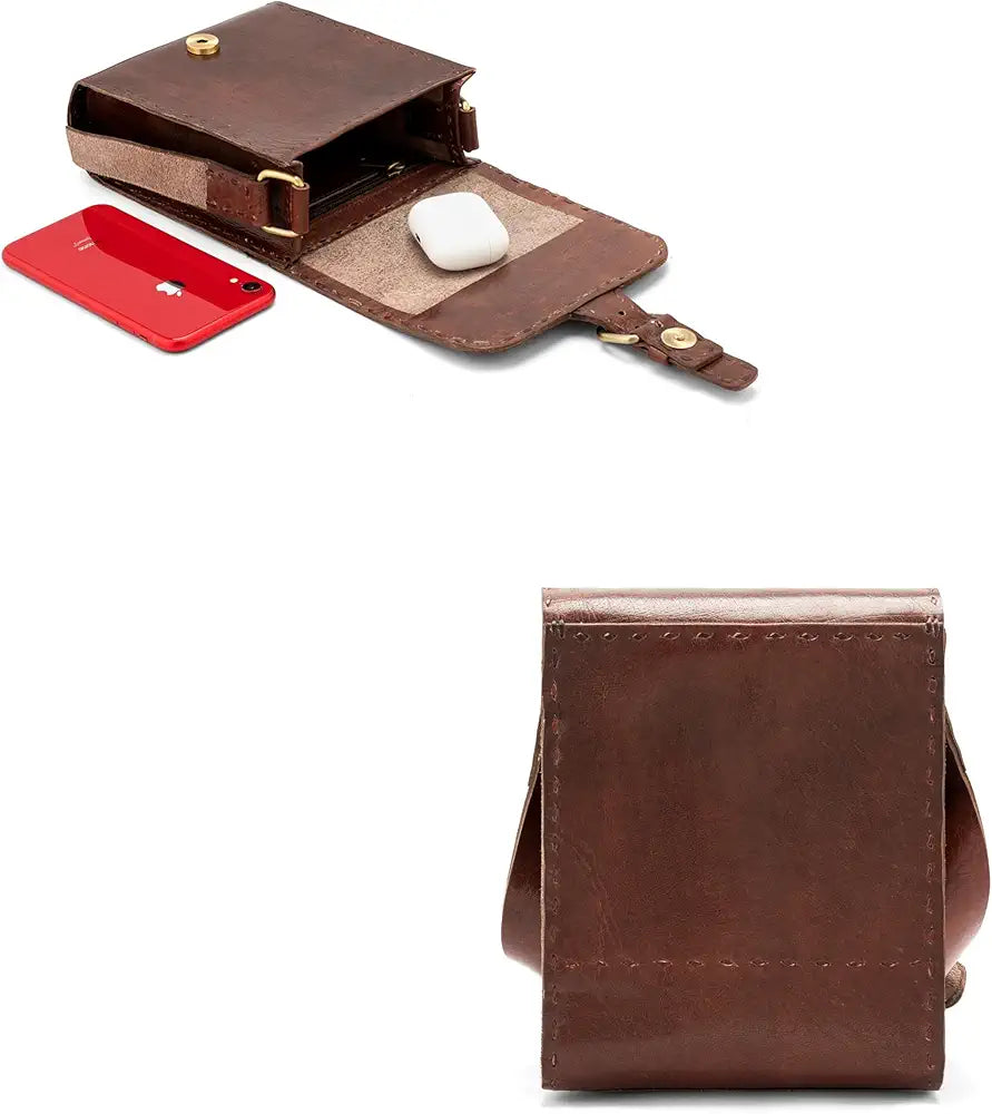 Goatter Genuine Leather Handmade Girls And Women’s Small Cross Body Sling Bag For Daily Use