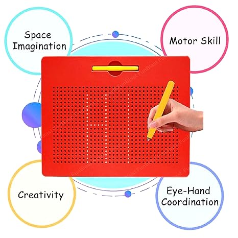 FunBlast Magnetic Drawing Board Educational Toy Sketch Pad for Kids Draw Freely Doodle Pad
