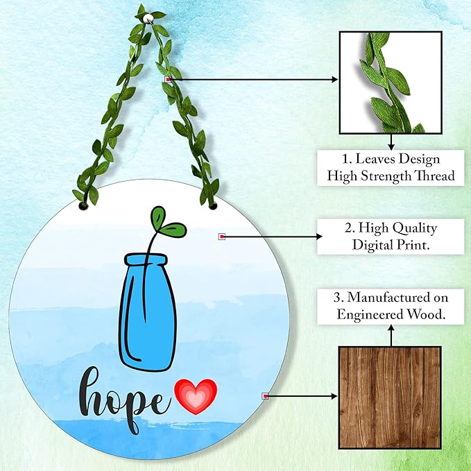 Sehaz Artworks Wall Hangings Decorative Items for Home Door Hanging for Home Decoration - 1-0032