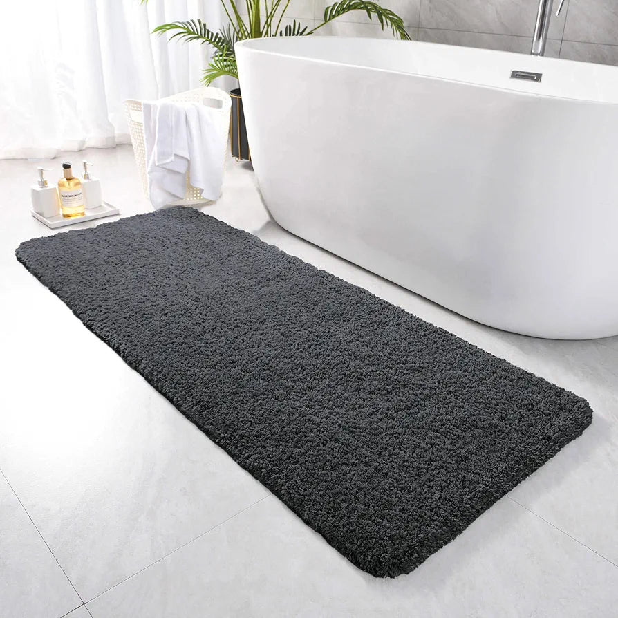 Luxe Home International Runner Super Soft Anti Skid Newman Rug For Bedroom Rectangular Colour Anthra