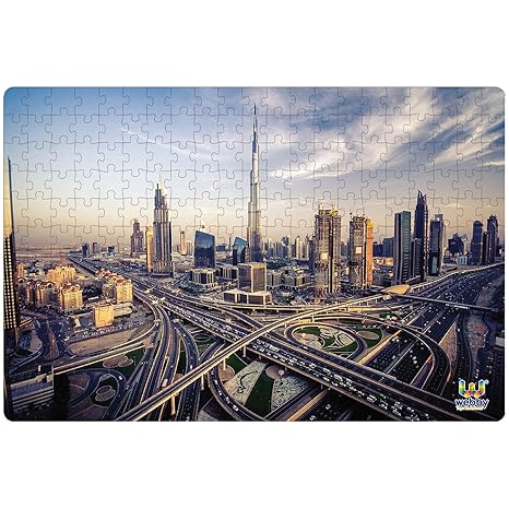 Webby Dubai Skyline Jigsaw Puzzle 252 Pieces Kid