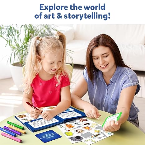 Skillmatics Storybook Adventure Art Kit Write & Create Storybooks Creative Activity