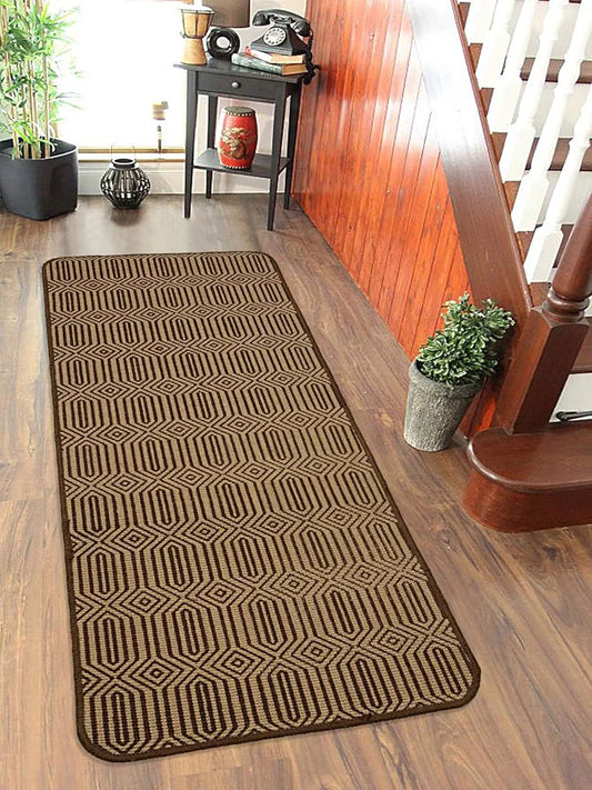 Saral Home Joda Printed Soft Jute Durable & Washable Multipurpose Runner