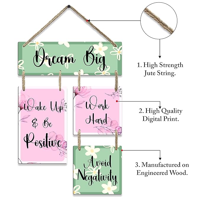 Sehaz Artworks Wooden Wall Hangings for Home Decoration Decorative Items for Home - 4-0030