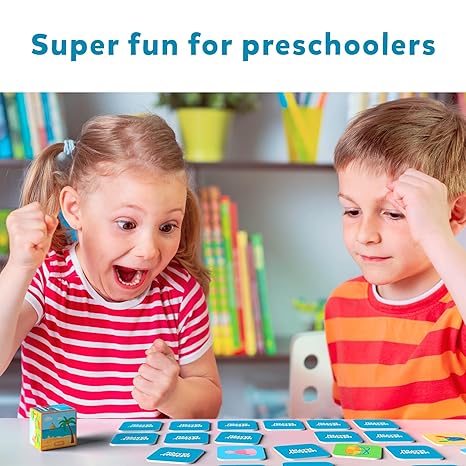 Skillmatics Board Game Memory Match Where Things Belong Fun & Fast Memory Game for Kids