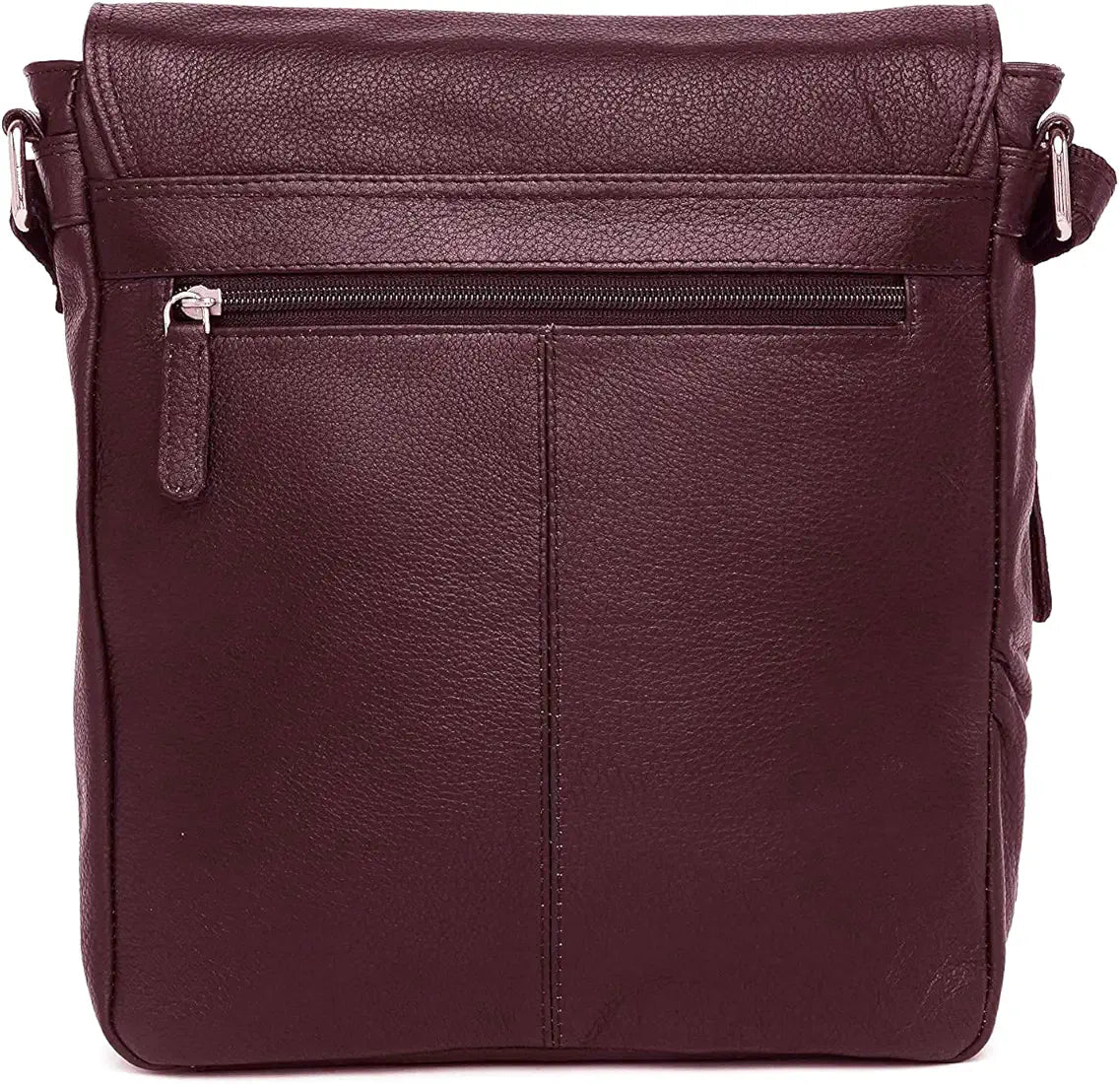 WildHorn Leather 11 inch Sling Messenger Bag for Men I Multipurpose Crossbody Bag I Travel Bag with Adjustable Strap
